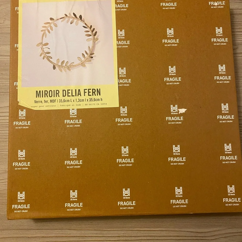 Urban Outfitters Delilah Fern Mirror NIB
